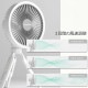 NITECORE NEF10 ポータブル 扇風機 LEDリングライト搭載 グレー