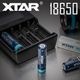 18650 3500ｍAh 3.6V リチウムイオン電池 保護回路搭載 PSE 認証品 ボタントップタイプ 【XTAR 正規代理店】