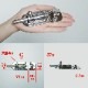 スライドラッチ 112mm スライドロック金具 (マリングレードステンレス SUS316製)