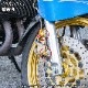 64チタン製 フランジボルト M10×30 P1.25【グリーン】