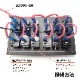 船舶用スイッチパネル 6連 DC12v/24v 対応 (15A/10A×2/5A×3 ヒューズ)