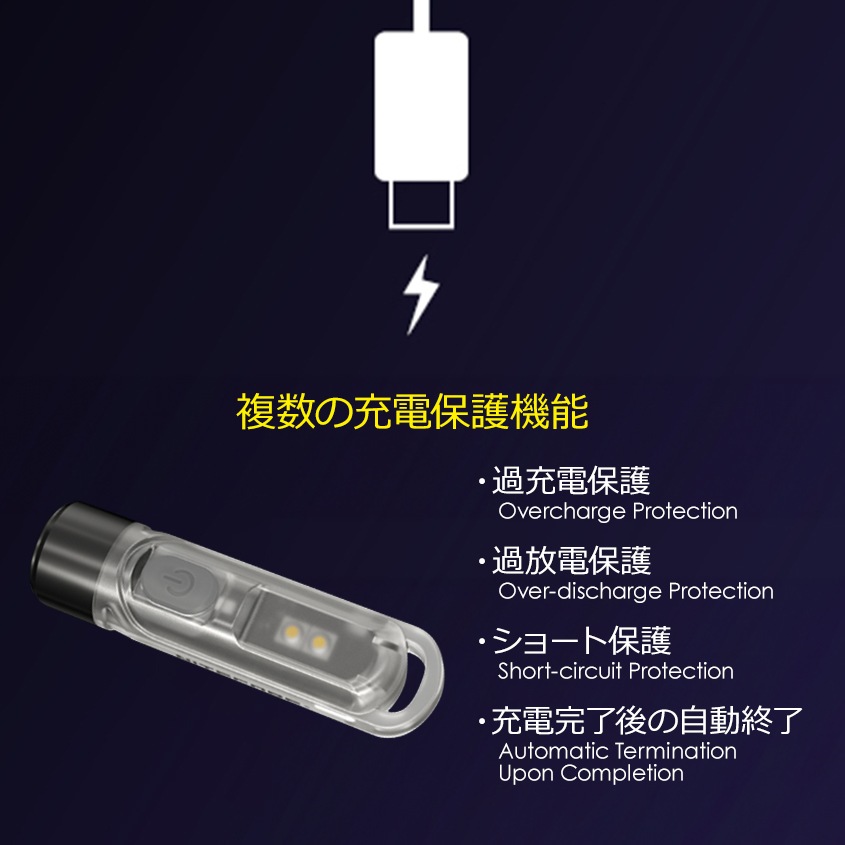 NITECORE TIKI UV 365nm 1000mW 超小型 UVライト 夜釣りアイテム LEDライト アニサキスライトにも