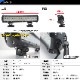 90w デッキライト 投光器 ホワイト発光 拡散配光 DC12v/24v 対応 (ブラックボディ)