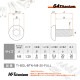 64チタン製 ボタンボルト M8×20 P1.25 【グリーン】