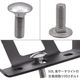 SUS316 ステンレス 角根丸頭ボルト M10×30 P1.50