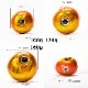 100g/120g/160g オレンジゴールド 3種セット タイラバ用 タングステンヘッド 【保護チューブ付き】