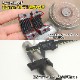 ライト取付金具 パイプ径 Φ19mm-32mm対応 パイプクランプステー