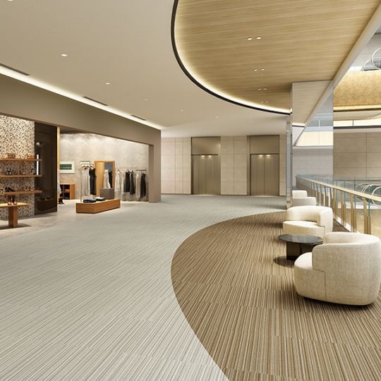 東リ GA-100W シルキーラインⅡ 13色 タイルカーペット GA-100 シリーズ Vol.6（販売単位:ケース）■床暖房対応■