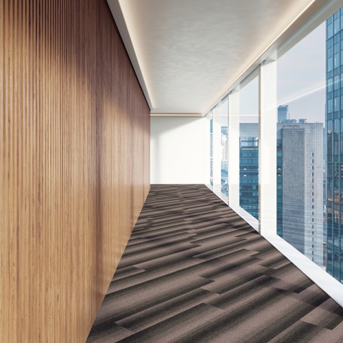 カーペットタイル サンゲツ NT-3160 グラデーションプランク 2色 NT31601～NT31602 2023-2026 NT 350 （販売単位：ケース）