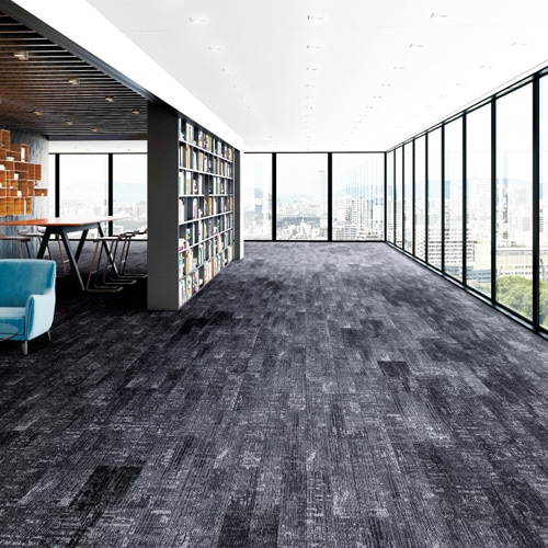 カーペットタイル サンゲツ NTH-7030 F-eco シェイププランク F 4色 NTH-70301～NTH-70304 2023-2026 NT 700 （販売単位：ケース）