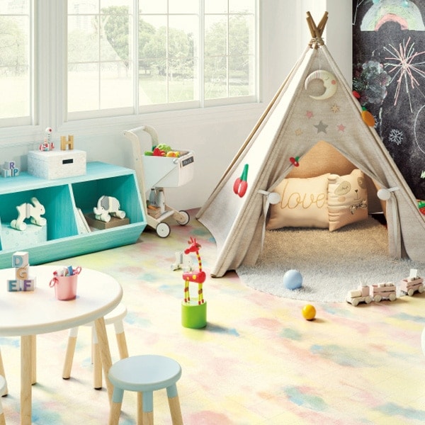 サンゲツ 店舗用 石目調 タイル 19色 CM-12241～CM-12266 ホームフロア HOME FLOOR 2024-2027 クッションフロア （購入単位：本） 1本(1巻)最大20m