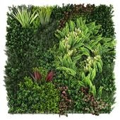 ユニオンビズ moreleaf  人工壁面緑化パネル モアリーフ oriental[B]（購入単位：セット）