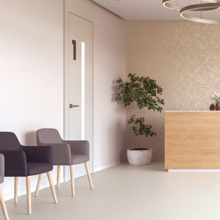 サンゲツ 複層ビニル床シート 無地 17色 PP-24301～PP-24317 S FLOOR 2025-2027 施設用 エスリューム プレーン（購入単位：本） 1本(1巻)最大9m