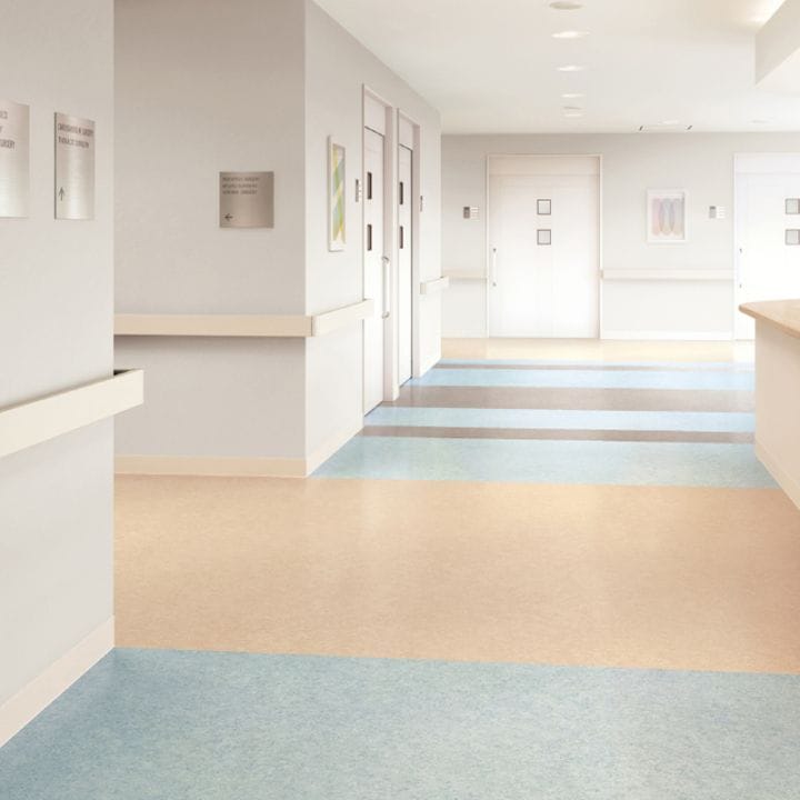 サンゲツ 発泡複層ビニル床シート 無地 10色 SK-24447～SK-24456 S FLOOR 2025-2027 施設用 SKフロア プレーン（購入単位：本） 1本(1巻)最大9m