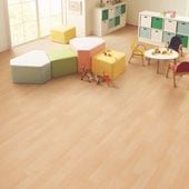 サンゲツ 発泡複層ビニル床シート 木目調 7色 PG-24471〜PG-24477 S FLOOR 2025-2027 施設用 メディウォーク メイプル ウォルナット オーク（購入単位：本） 1本(1