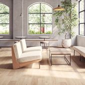 サンゲツ 複層ビニル床シート 木目調 10色 PM-24021〜PM-24030 S FLOOR 2025-2027 施設用 ストロング ホワイトブラーウッド ベレープトオーク メイプル ウォルナット