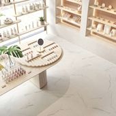 サンゲツ 複層ビニル床シート 1色 PM-24050 S FLOOR 2025-2027 施設用 ストロング シャルムビアンコ（購入単位：本） 1本(1巻)最大9m|その他長尺シート|業務用床材