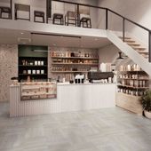 サンゲツ 複層ビニル床シート 石目調 6色 PM-24067〜PM-24072 S FLOOR 2025-2027 施設用 ストロングEX ミコラッテ プライズストーン クラックモルタル（購入単位：本