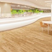 サンゲツ 防滑シート 木目調 3色 PM-24079〜PM-24081 S FLOOR 2025-2027 施設用 ニューセーフティ オーク（購入単位：本） 1本(1巻)最大9m|その他長尺シート|業