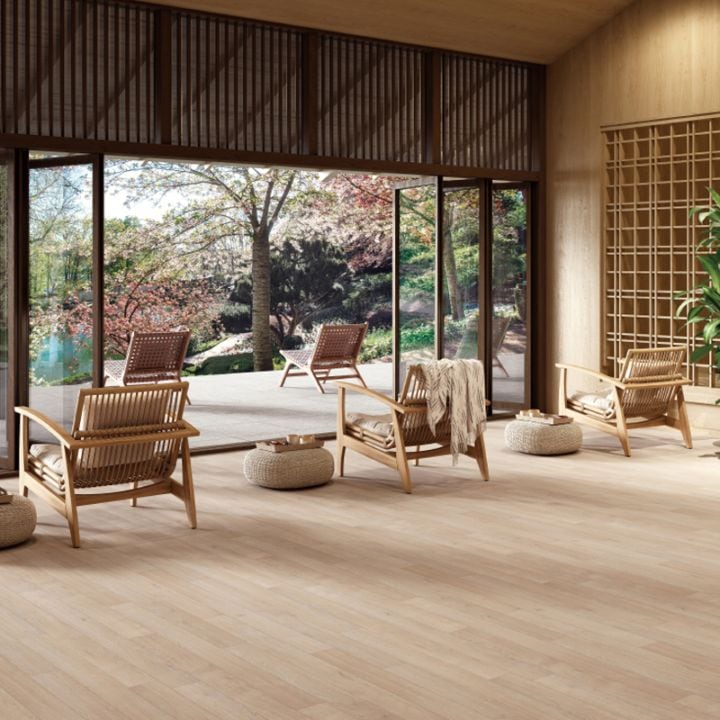 サンゲツ 防滑シート 木目調 5色 PM-24096～PM-24100 S FLOOR 2025-2027 施設用 リアルセーフティ フォギーウッド グレインウッド ネロオーク（購入単位：本） 1本(1巻)最大9m