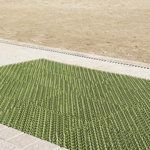 テラモト 屋外マット スパイクターフ ジョイント式 組立簡単