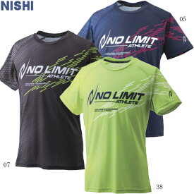 N68-102　NISHI　ニシスポーツ　グラフィックライトTシャツ　Tシャツ　T＆F