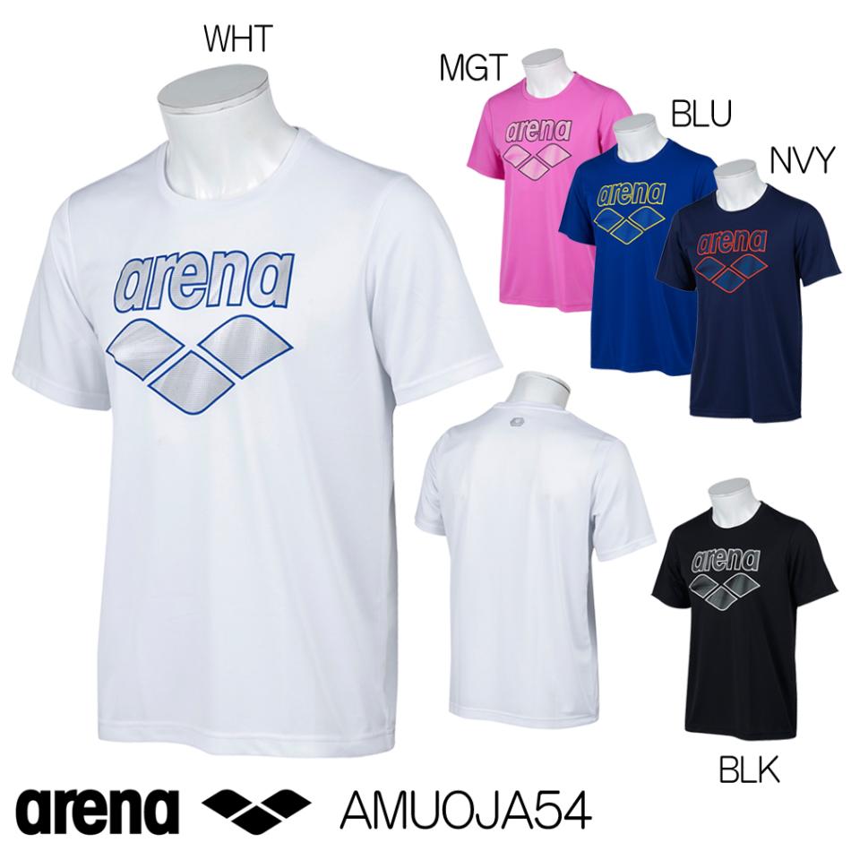 AMUOJA54　アリーナ　ａｒｅｎａ　Ｔシャツ　プラクティスＴシャツ　ビックロゴＴシャツ　水泳　SWIM
