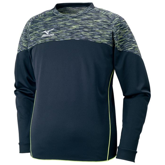 U2MA7502　MIZUNO　mizuno　ミズノ　プラクティス長袖　ロングTシャツ　スリムシルエット