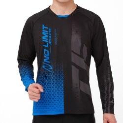 ニシ　2811A341　グラフィックライトロングスリーブシャツ