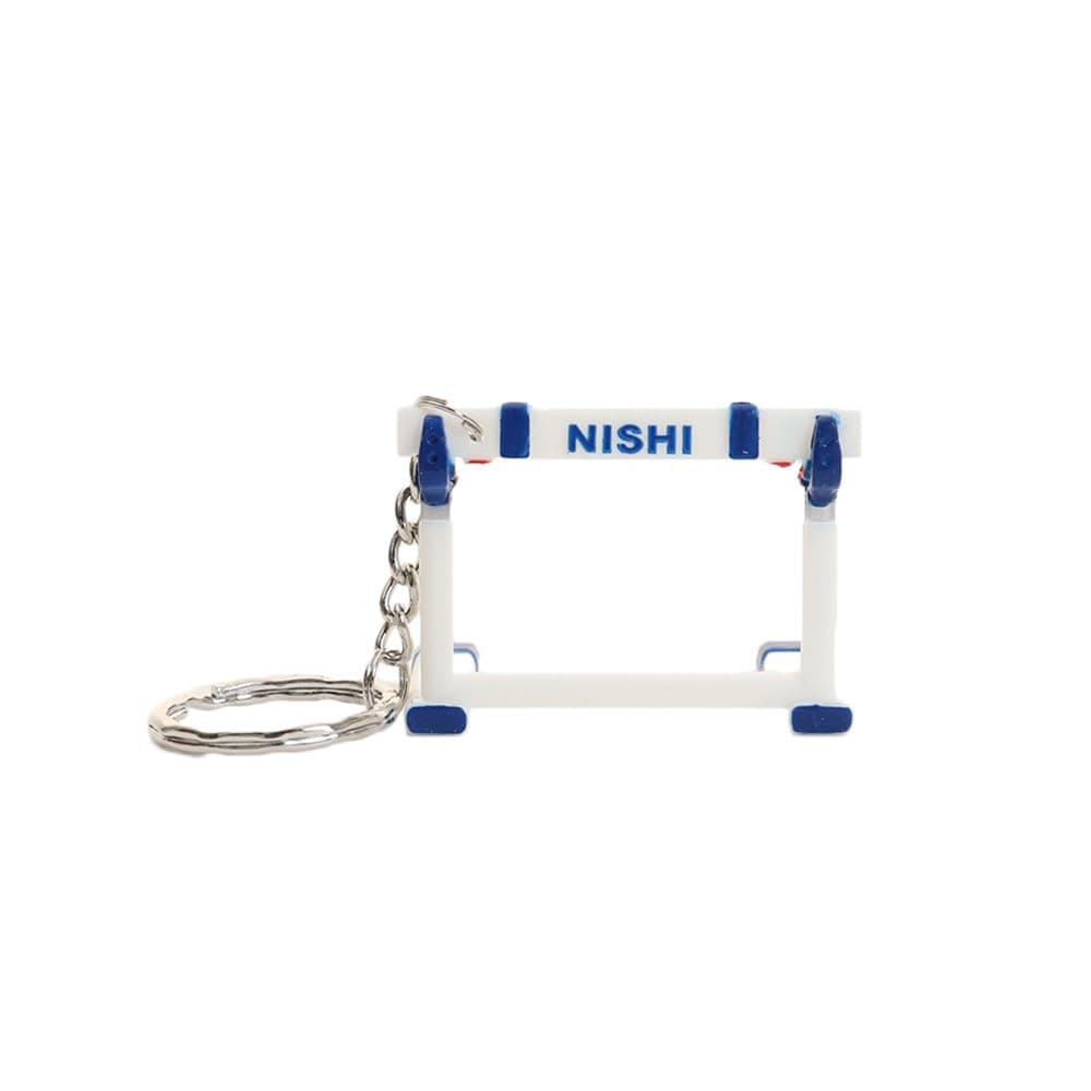 ニシ　ハードルキーホルダー　タイマーキーホルダー　スターティングブロックキーホルダー　アクセサリー