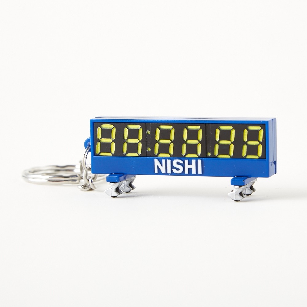 ニシ　ハードルキーホルダー　タイマーキーホルダー　スターティングブロックキーホルダー　アクセサリー
