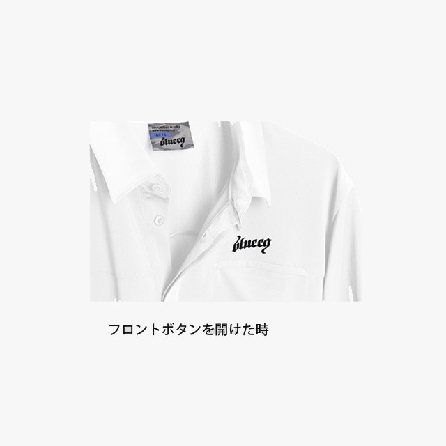 blueeq　BQAS-0057　TECH POLO SHIRTS　ポロシャツ