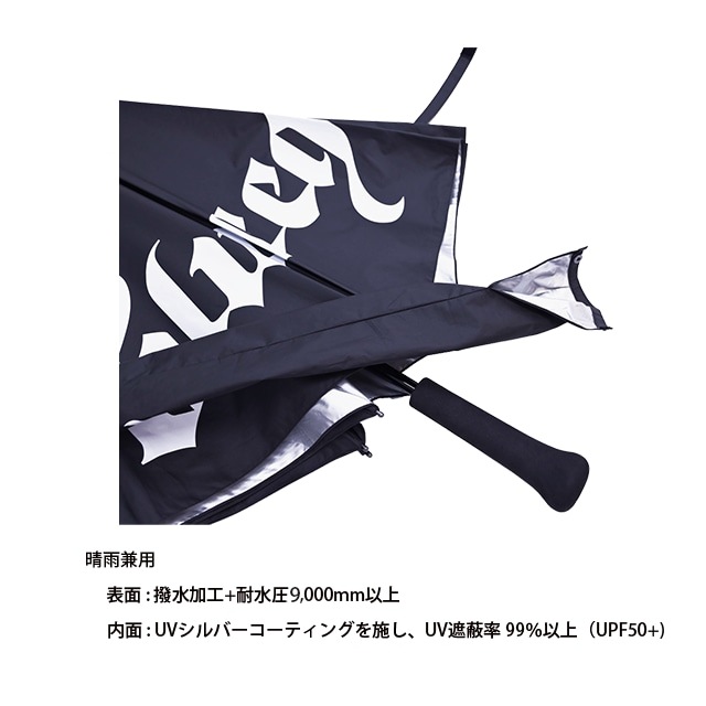 blueeq　BQAC-00017　ATHLETE UMBRELLA　晴雨兼用傘　アンブレラ　コラボ　NEWERA