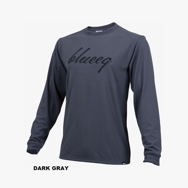 blueeq L/S DRY TEE SCRIPT LOGO BQAS00012 BQAS00013 BQAS00014 ロングTシャツ