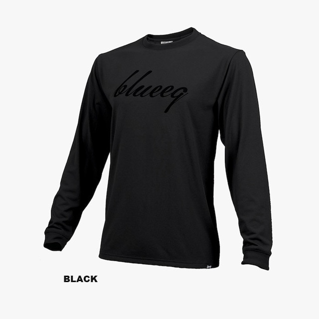blueeq L/S DRY TEE SCRIPT LOGO BQAS00012 BQAS00013 BQAS00014 ロングTシャツ