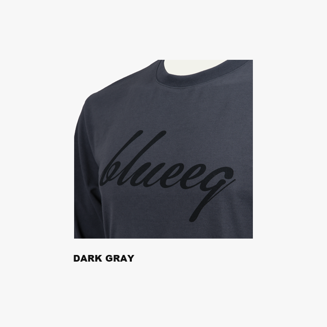blueeq L/S DRY TEE SCRIPT LOGO BQAS00012 BQAS00013 BQAS00014 ロングTシャツ