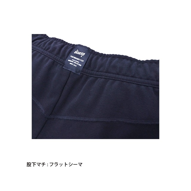blueeq　BQAP-00018　TECH SWEAT HALF PANTS スエットハーフパンツ
