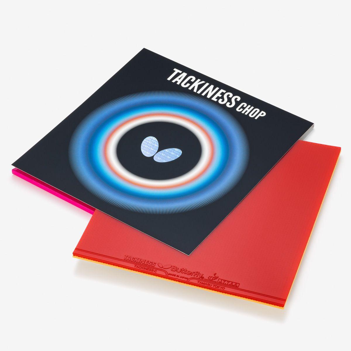 タマス　バタフライ　05450　タキネス・チョップ　裏ソフトラバー　卓球