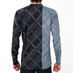 ニシ　2811A339　グラフィックライトロングスリーブシャツ