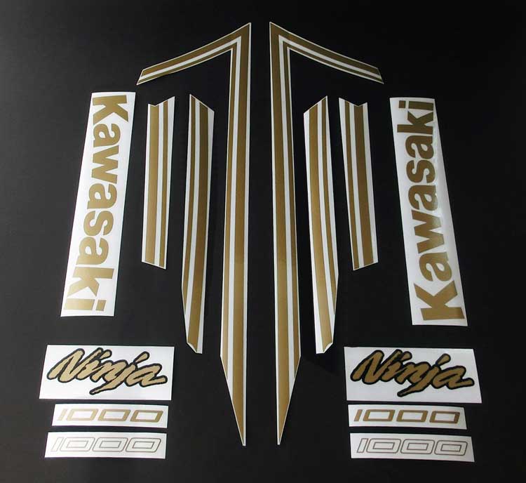 Ninja1000('11-'16) デカールキット ゴールド