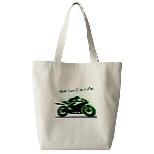 K's-STYLEオリジナルトートバッグ(Ride Hard Biker)