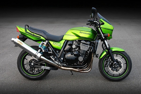 ZRX1100/1200R NITRON リアサス ステルスTWINショック R1