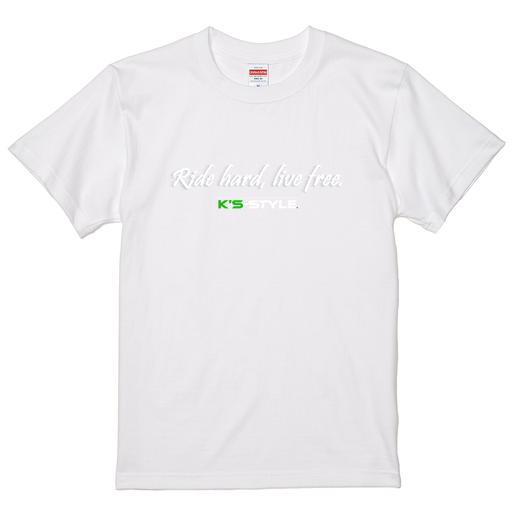 K's-STYLEオリジナルTシャツ黒(Ride Hard)