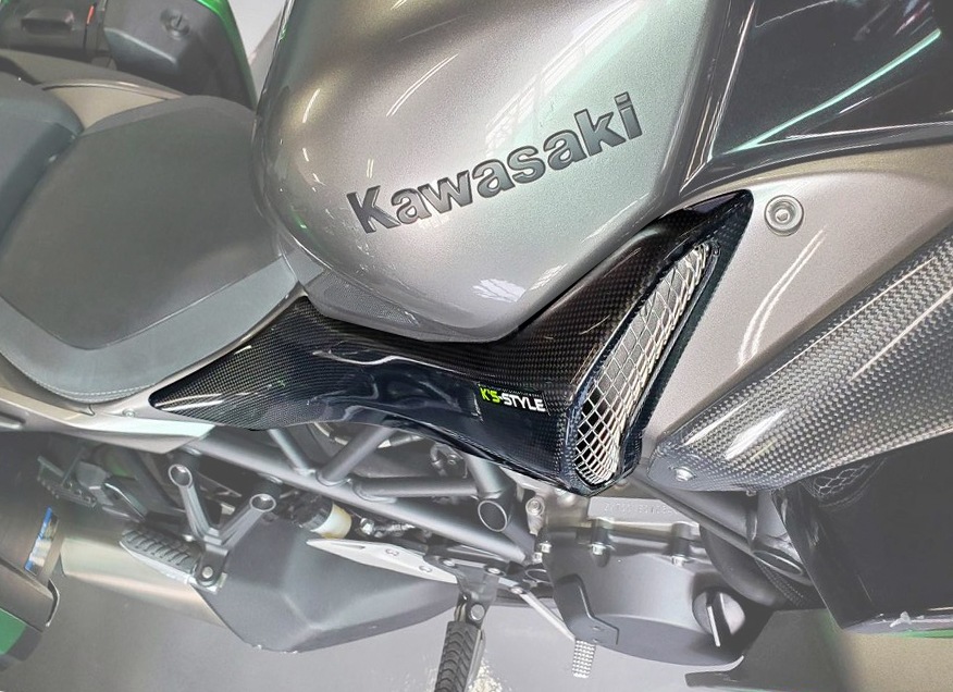 H2SX/SX SE/＋用カーボンニークーリングダクト
