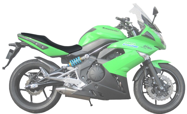 Ninja400R('11-'13) / Ninja650R('09-'11) 低反発ローシート (-20mm)