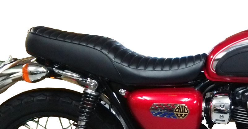 W800 ('11-'16) 低反発ローシート (-30mm)