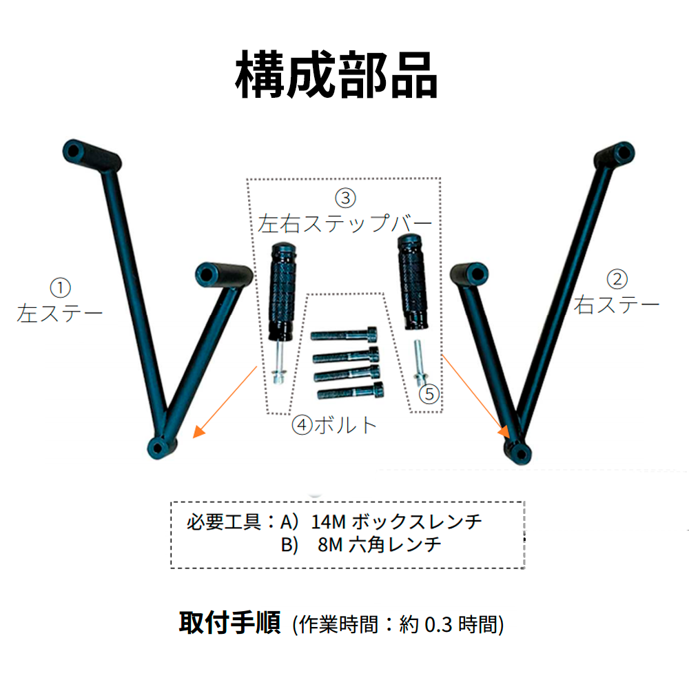ELIMINATOR / SE ('24-) ハイウェイペグ