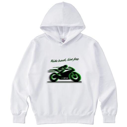 K's-STYLEオリジナルパーカー(Ride Hard Biker)