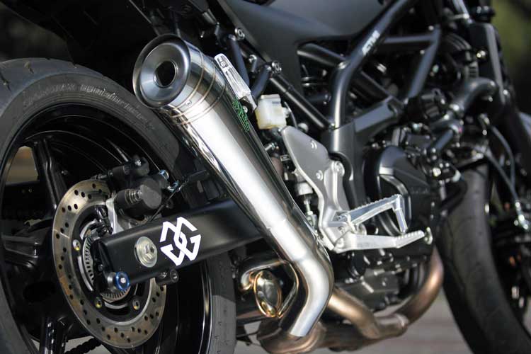 sv650 abs sp忠男　パワーボックス　エキパイ　マフラー SUZUKI｜SV650ABS/X ABS | POWERBOX パイプ チタンソリッド