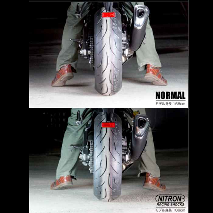 Ninja ZX-6R NITRON リアサス MONOショック RACE PRO
